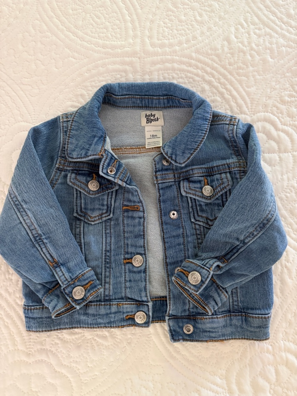 Oshkosh baby jean jacket